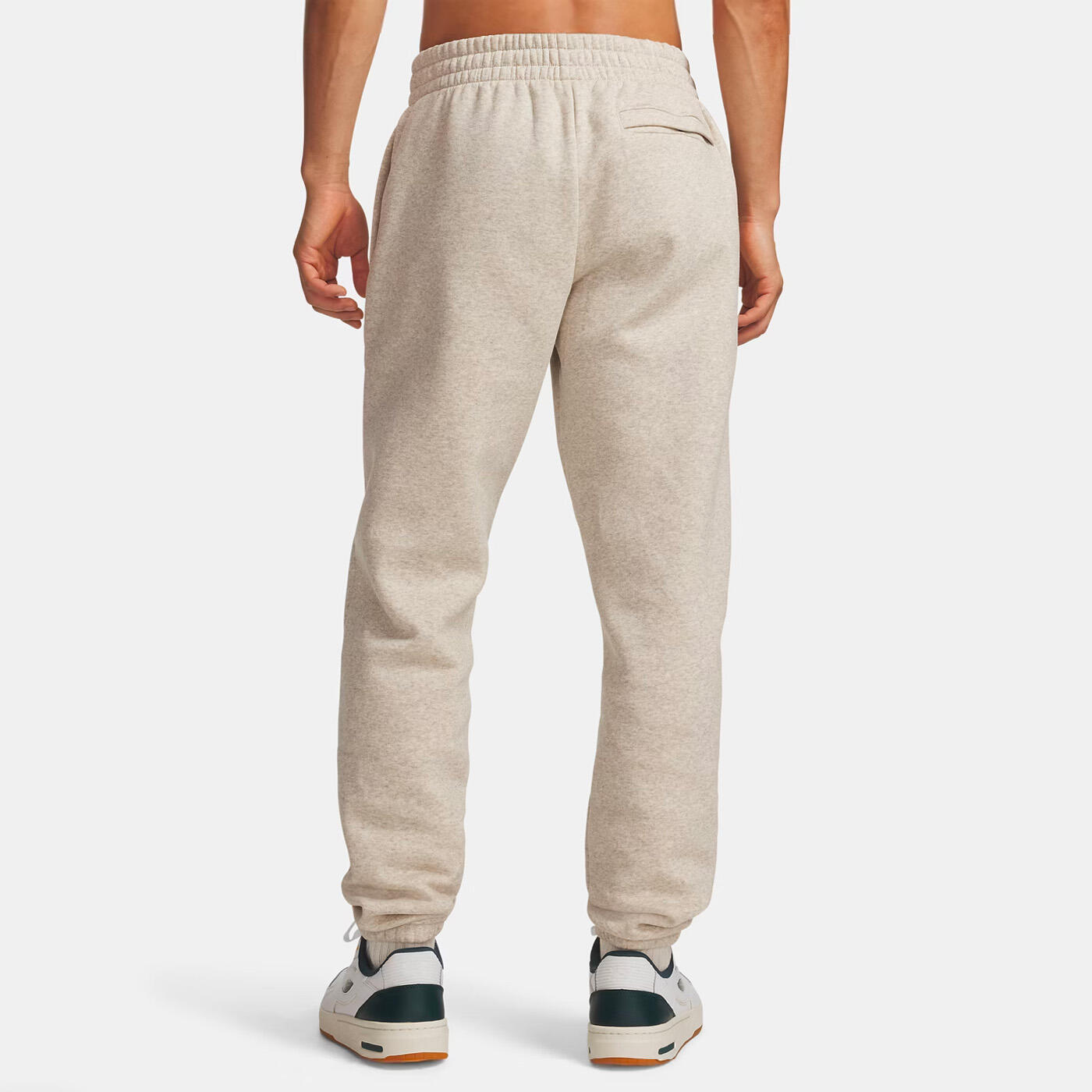 Ua Icon Fleece Licht Gemêleerde Taupe Joggers Voor Heren 2/7