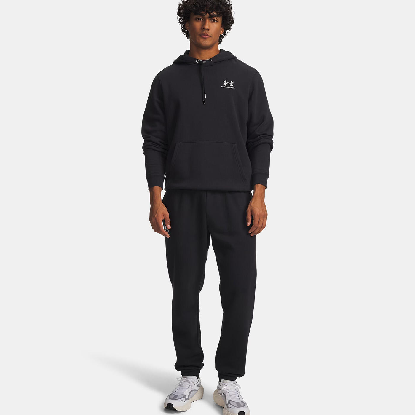 Pantalon de Jogging UA Icon Fleece Noir Joggers pour homme 6/7