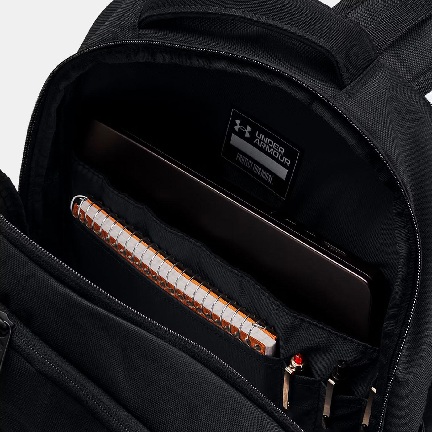 Mochila Under Armour Hustle 6.0 29L Preta 4/7