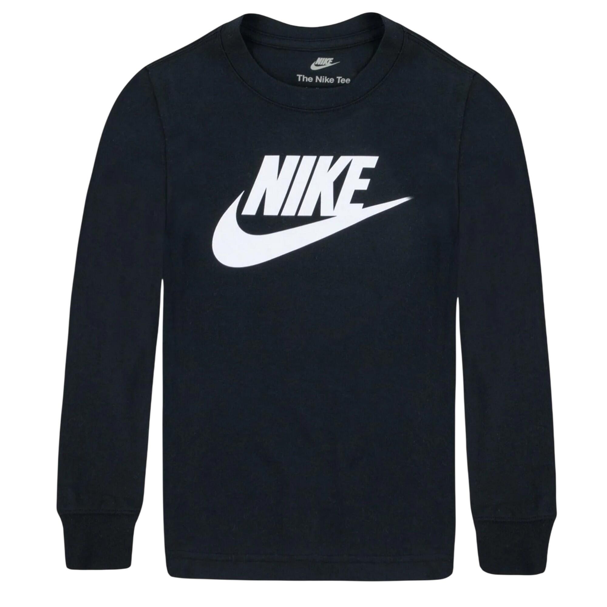 Nike Childrens/Kids Futura Swoosh Long-Sleeved T-Shirt