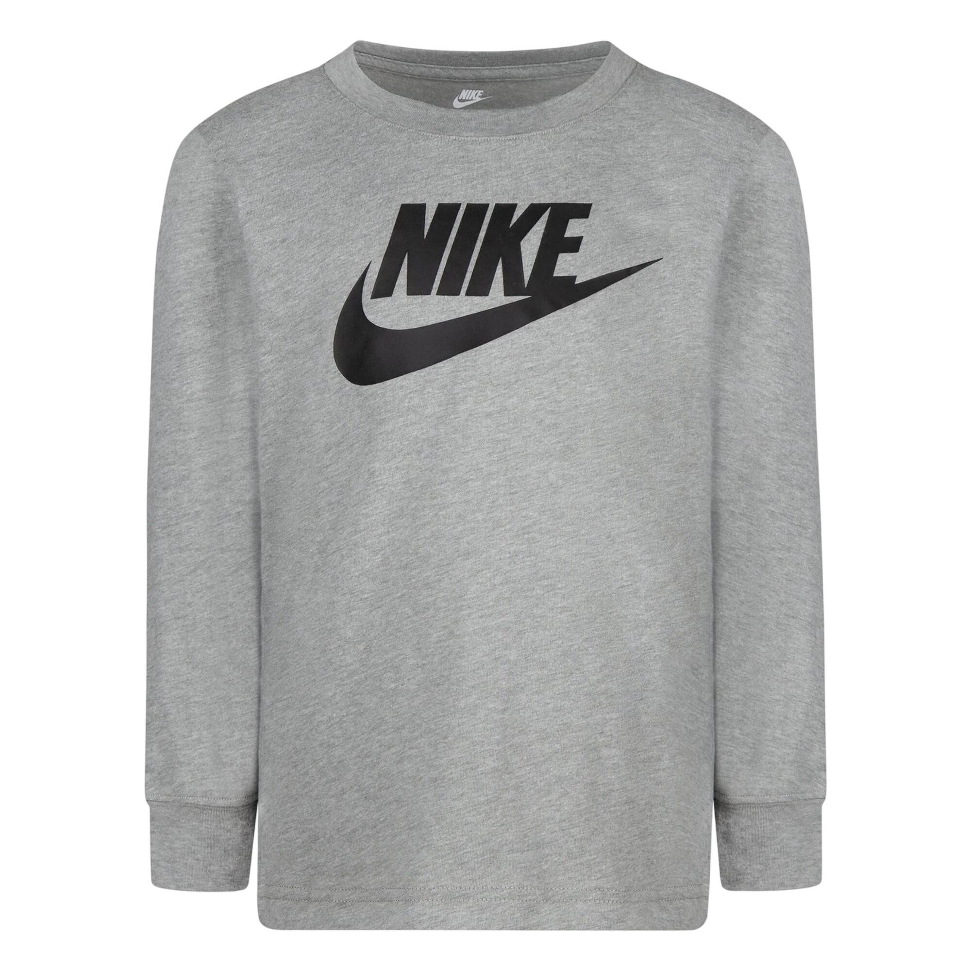 Nike Childrens/Kids Futura Swoosh Long-Sleeved T-Shirt