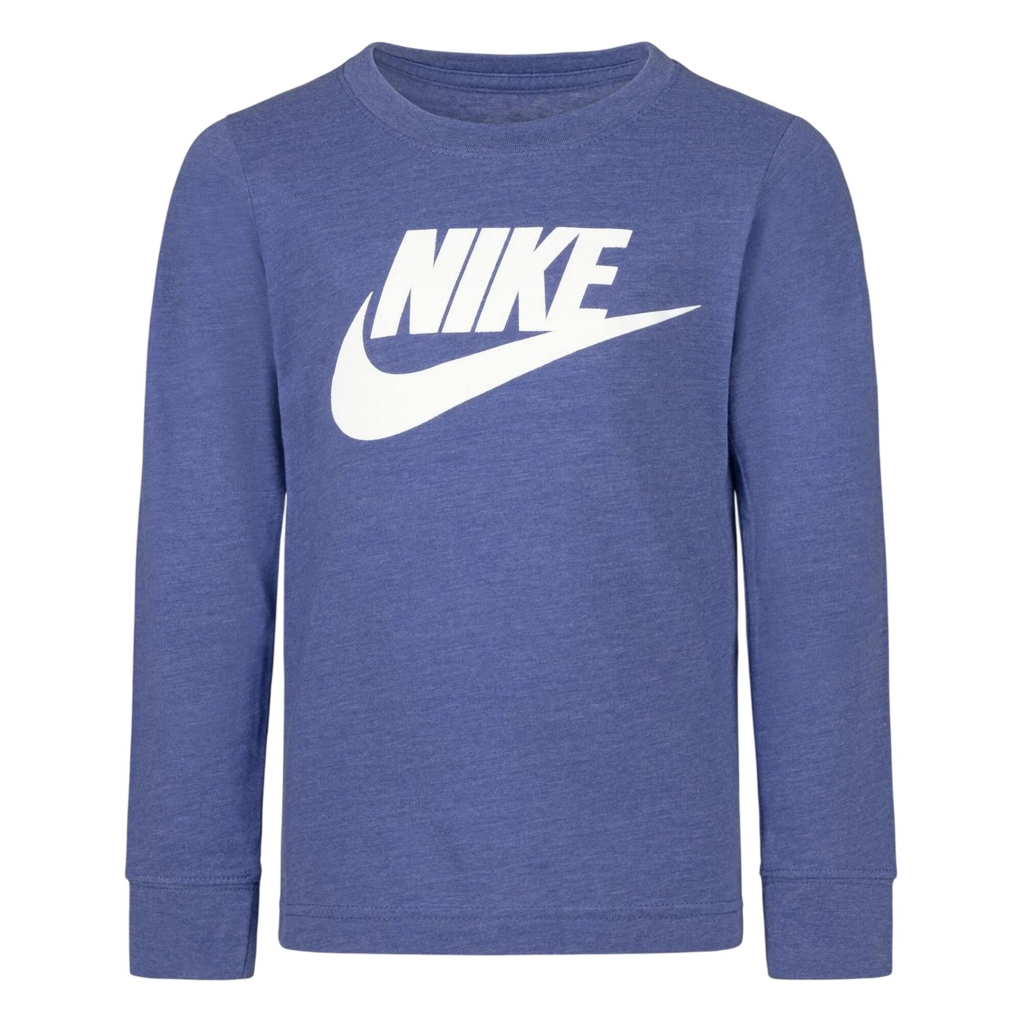 Nike Childrens/Kids Futura Swoosh Long-Sleeved T-Shirt