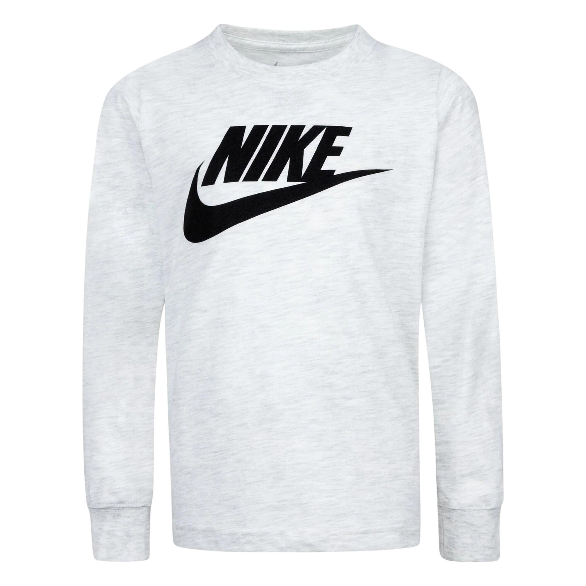 Nike Childrens/Kids Futura Swoosh Long-Sleeved T-Shirt