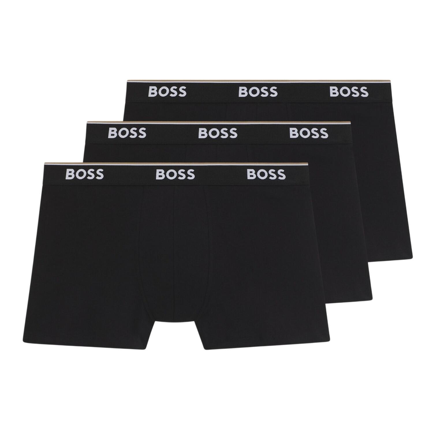 Boss Mens Logo Boxer Briefs (Pack of 3)