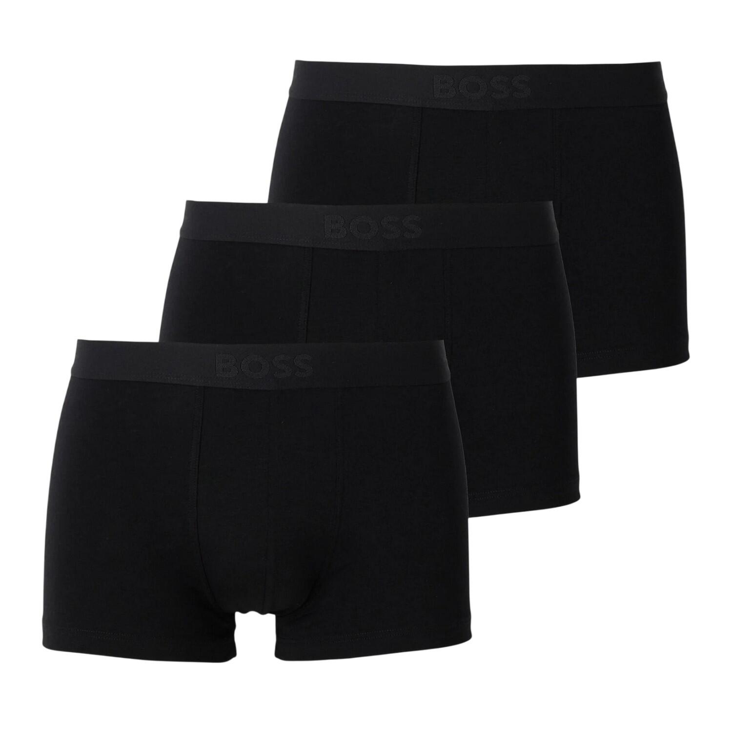 Boss Mens Logo Boxer Briefs (Pack of 3)