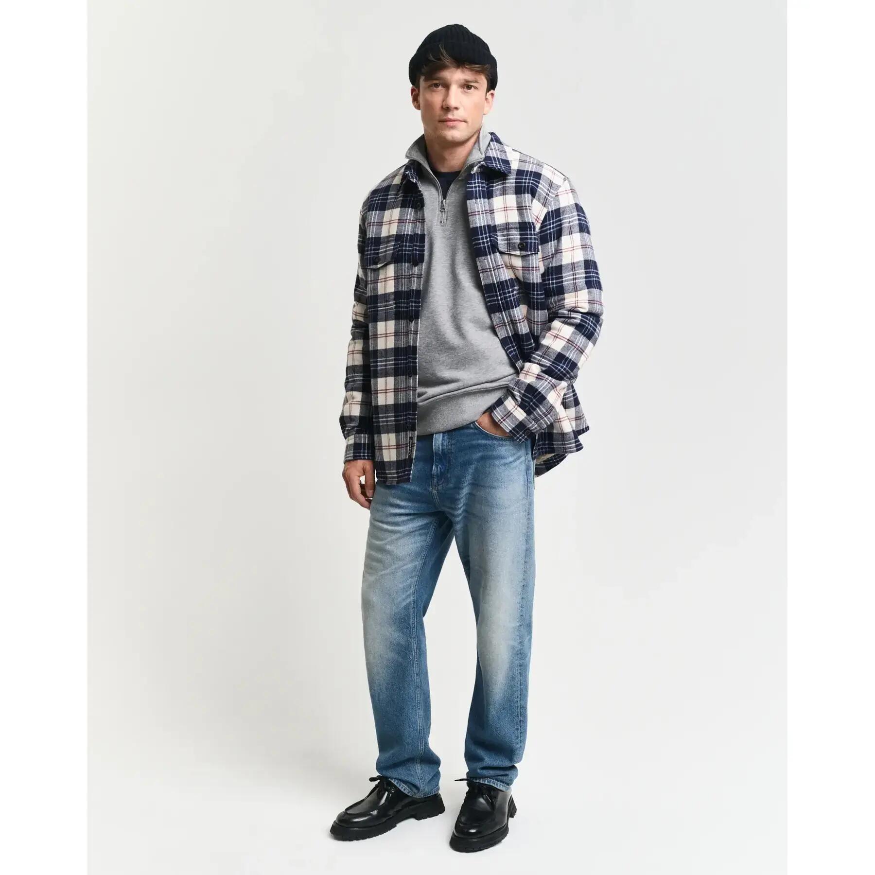 Sweatshirt demi-zip Gant Reg Shield 3/5