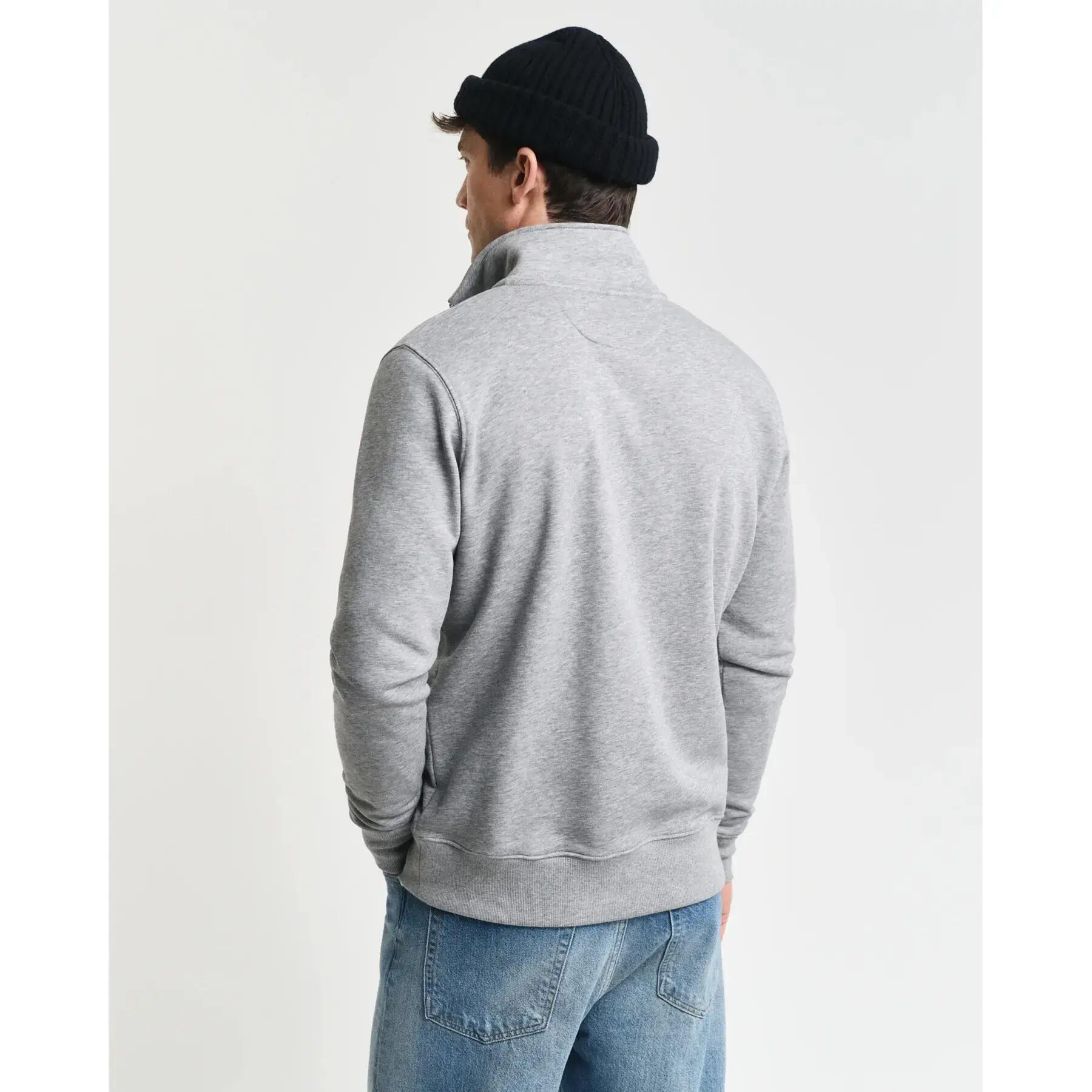 Sweatshirt demi-zip Gant Reg Shield 4/5
