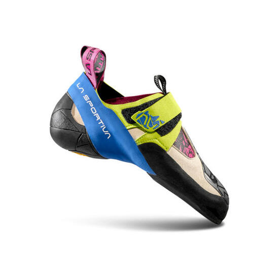 Scarpone da arrampicata La Sportiva Skwama Woman: Apple Green & Cobalt Blue