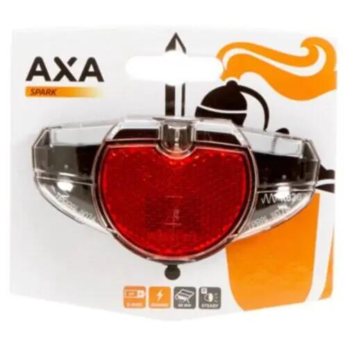 AXA Spark Rear Carrier Light Steady LED, Dynamo and 6V E-bike Compatible 4/5
