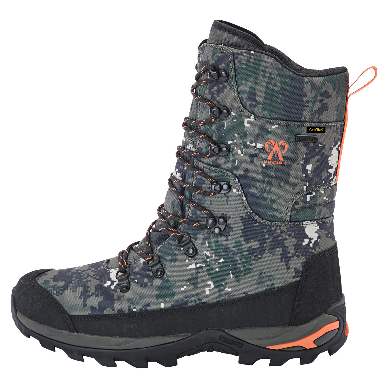 Almwalker Outdoorstiefel Shawk ATX Herren (Camouflage) Größe 47 3/4