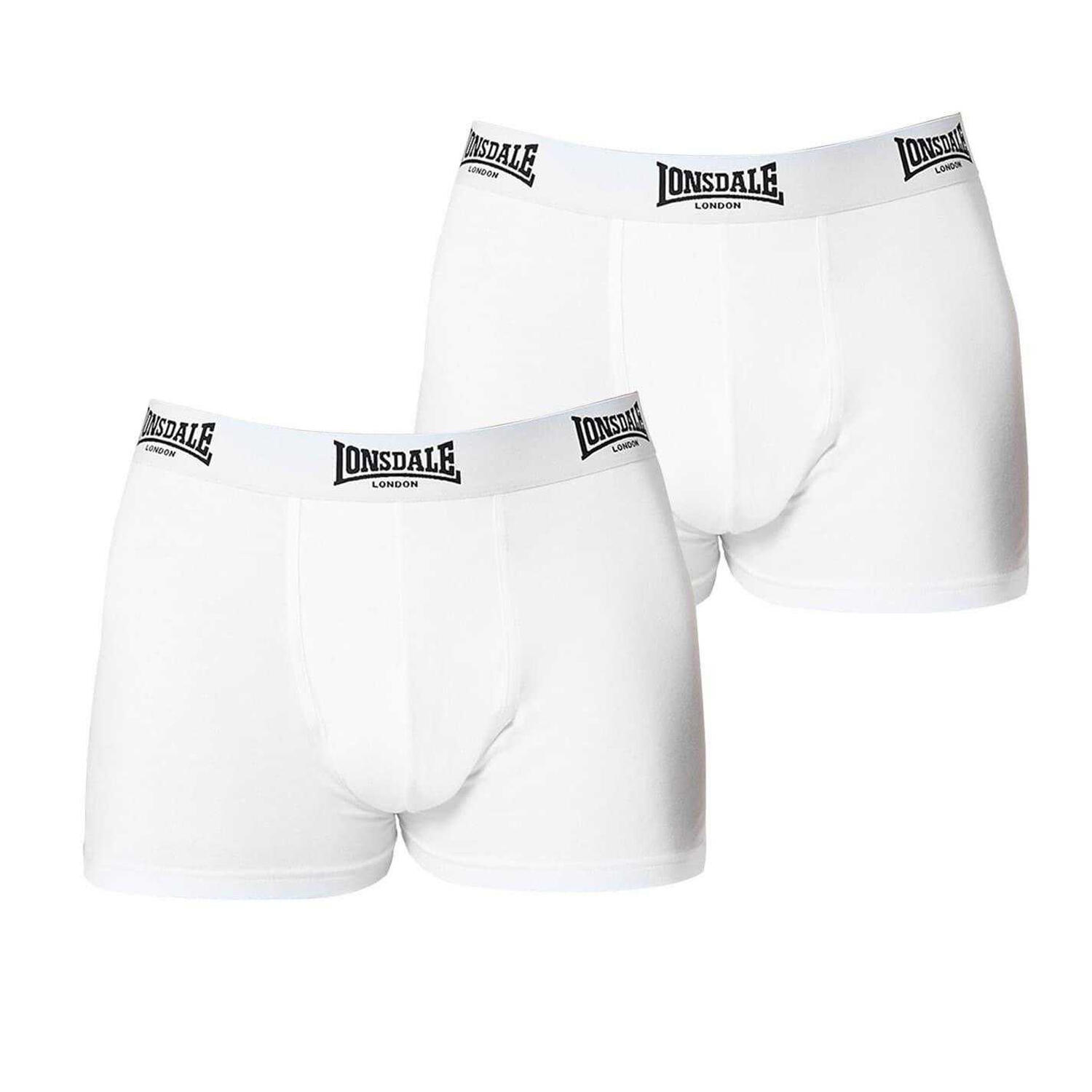 Lonsdale Mens Boxer Shorts (Pack of 2)