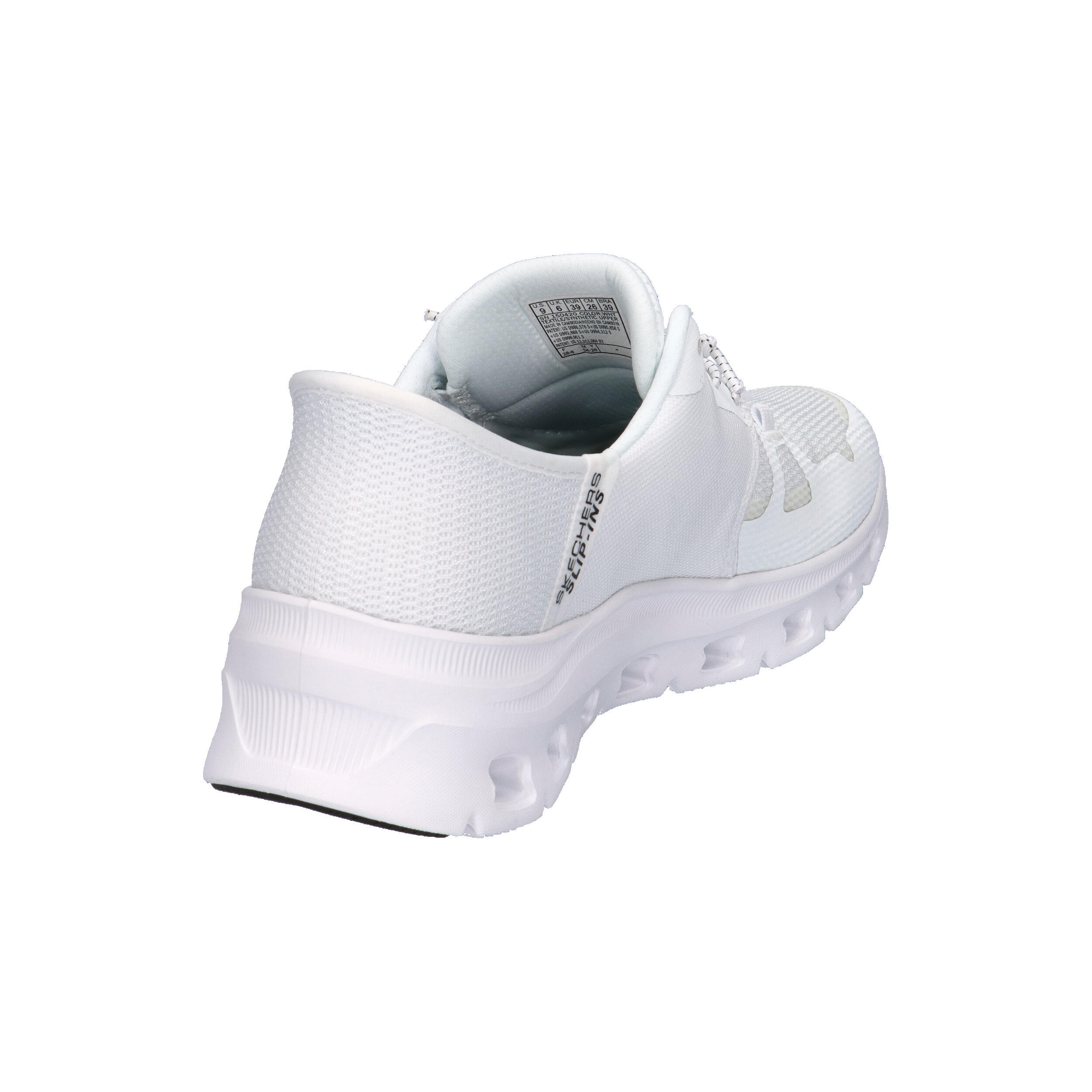 Dames slip-on sneakers GLIDE-STEP PRO wit / zilver 6/7