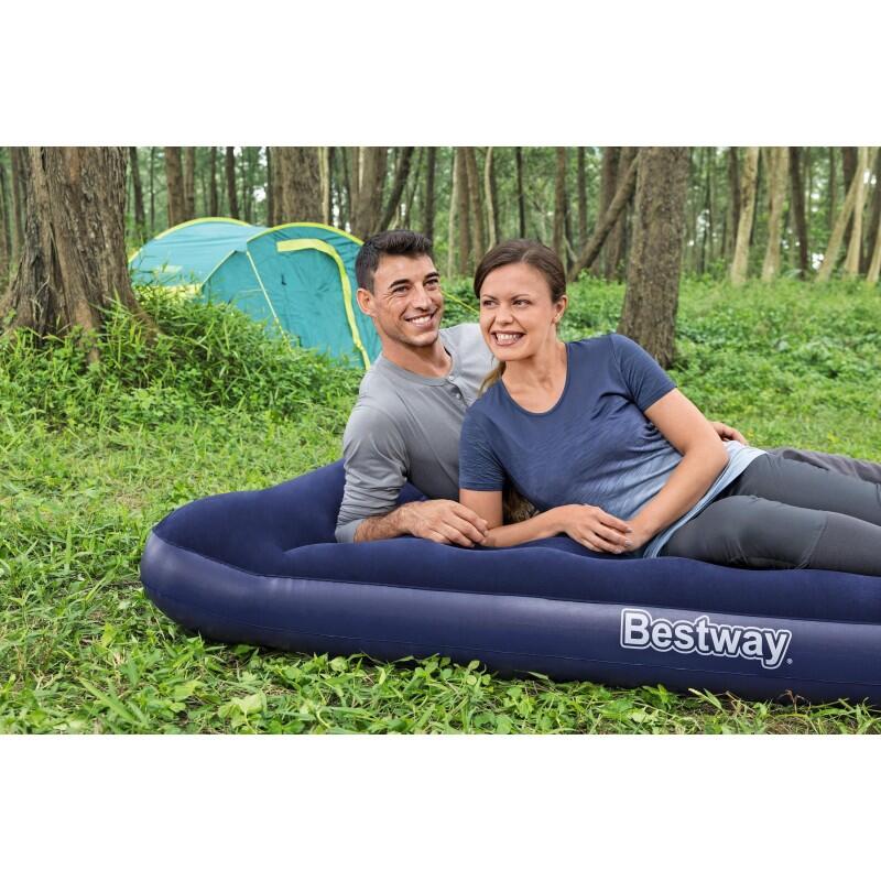 Colchón de Camping Hinchable Bestway Horizon Doble 191x137x28 cm Soporta hasta 3 3/6