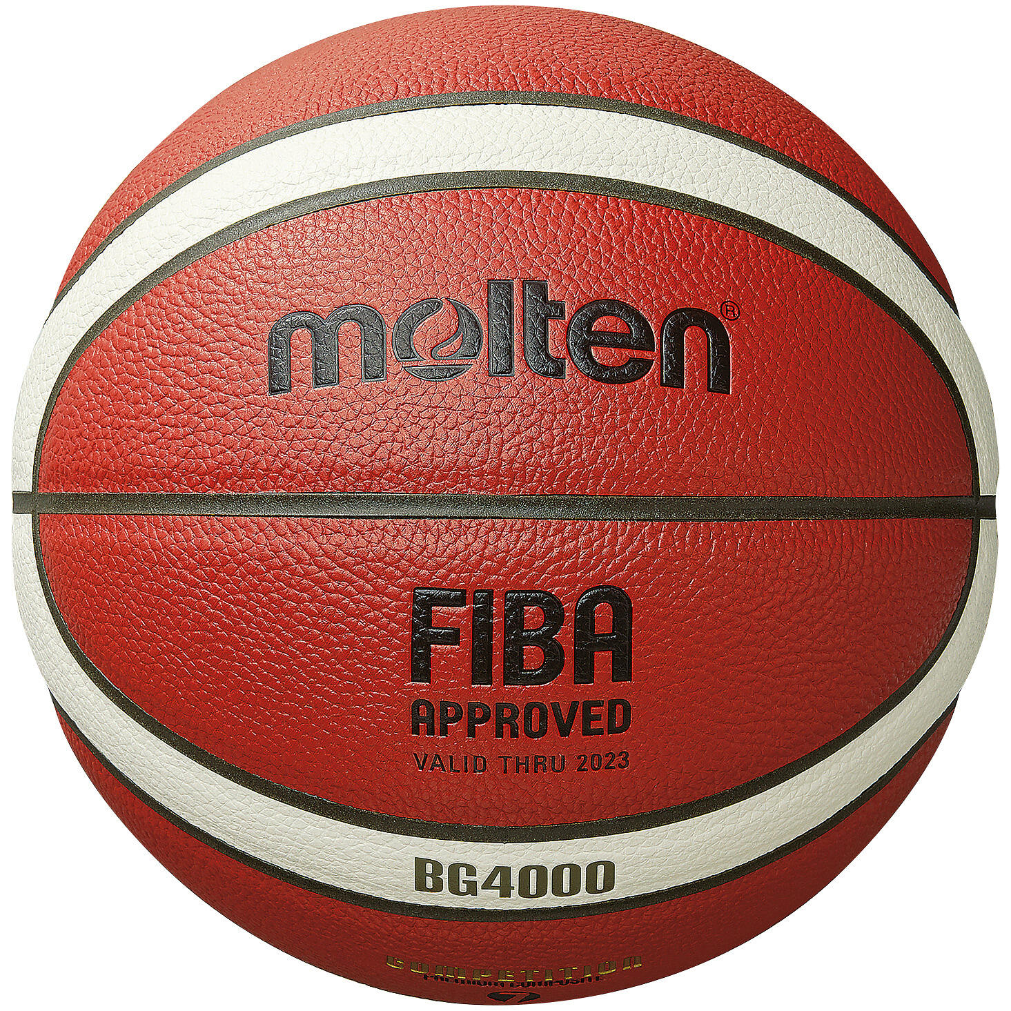 Basketball BG4000 Größe 6 Basketball Unisex Orange-Ivory 2/2