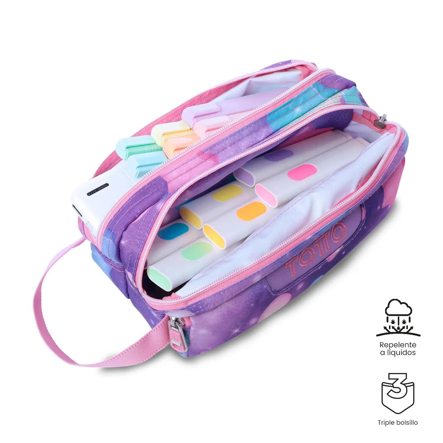 Totto Estuche escolar Agapec Ster Poliéster 23 x 11.5 x 10.5 cm 3/4