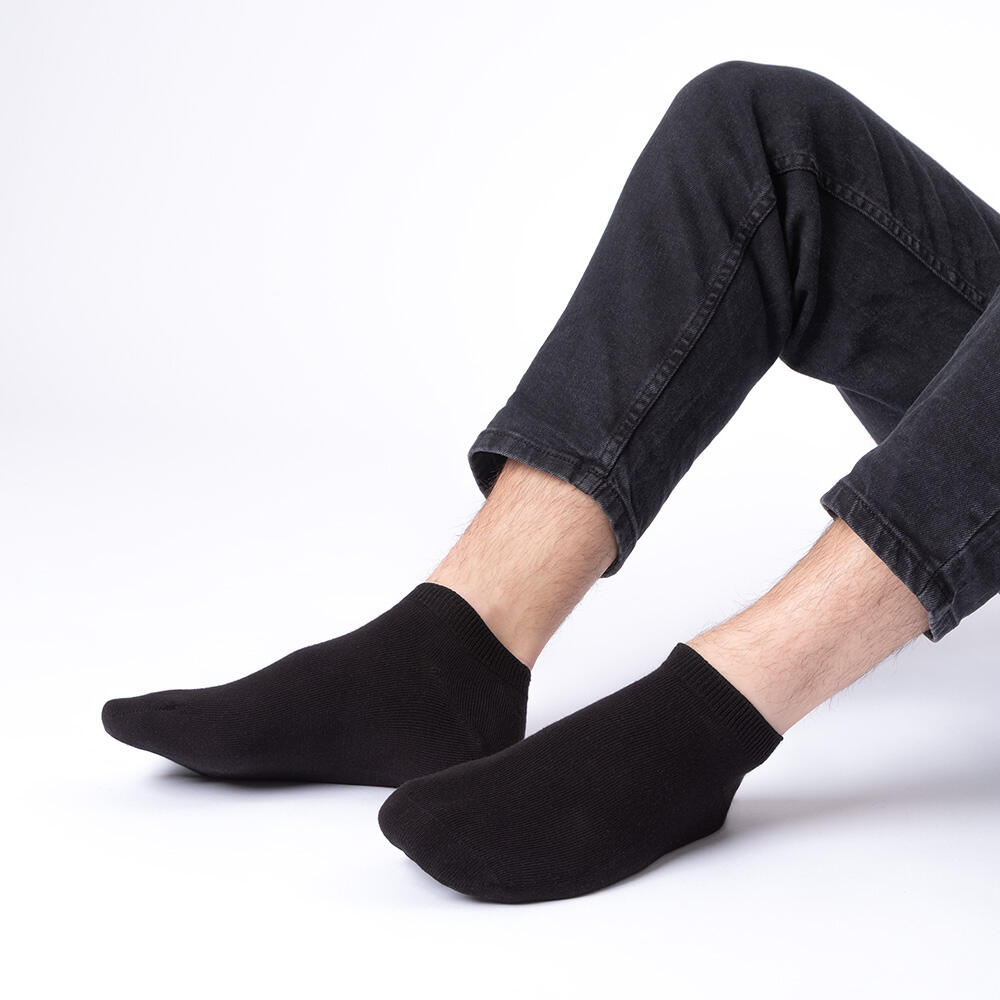 Herren Sneaker Socken 10er Pack (Modell: Alex) Blk 39-42 3/7