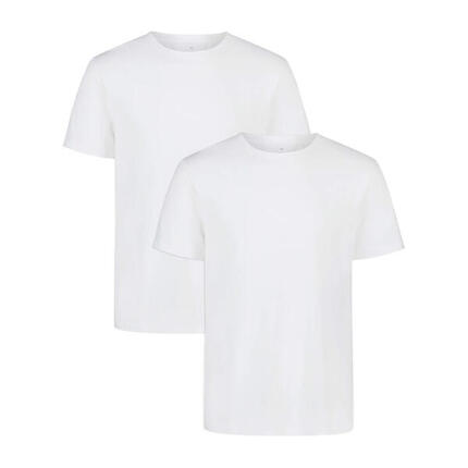 T-shirt Hommes Paquet de 2 Confortable à porter-PERF COTTON CREW NECK 2PK
