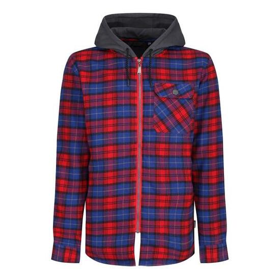 Veste Motif/style À Carreaux Homme (Rouge)