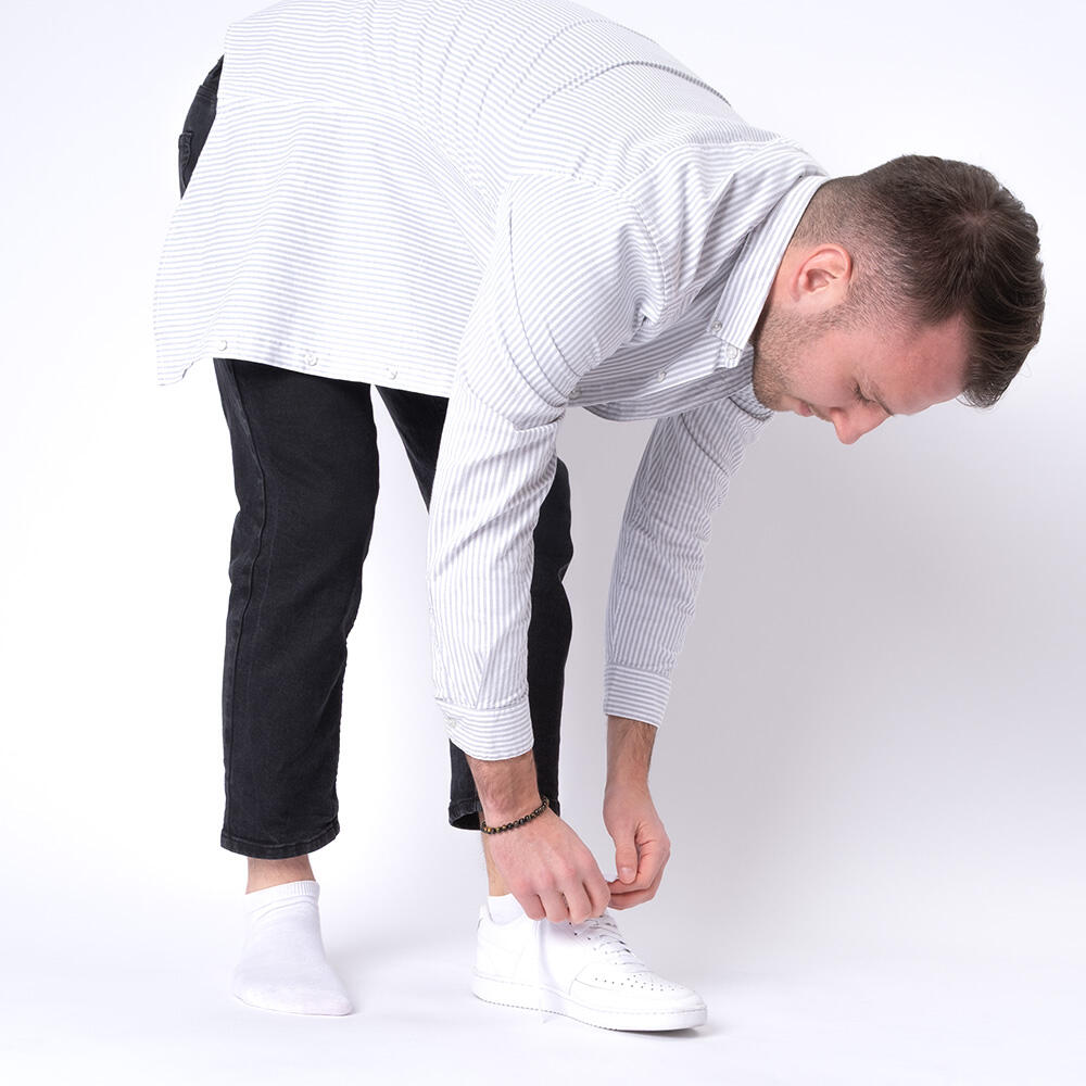 Herren Sneaker Socken 10er Pack (Modell: Alex) Blk 39-42 4/7
