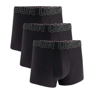 Boxer Uomini Confezione da 3 Aderente alla figura-UA PERFORMANCE TECH - SOLID 3