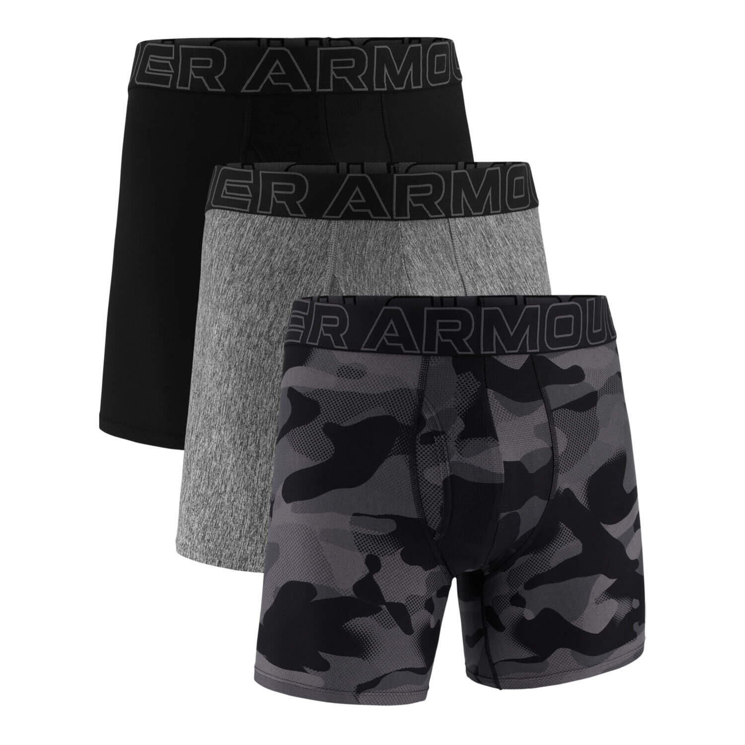 UNDER ARMOUR Pánské boxerky 3PACK (1383879 001)