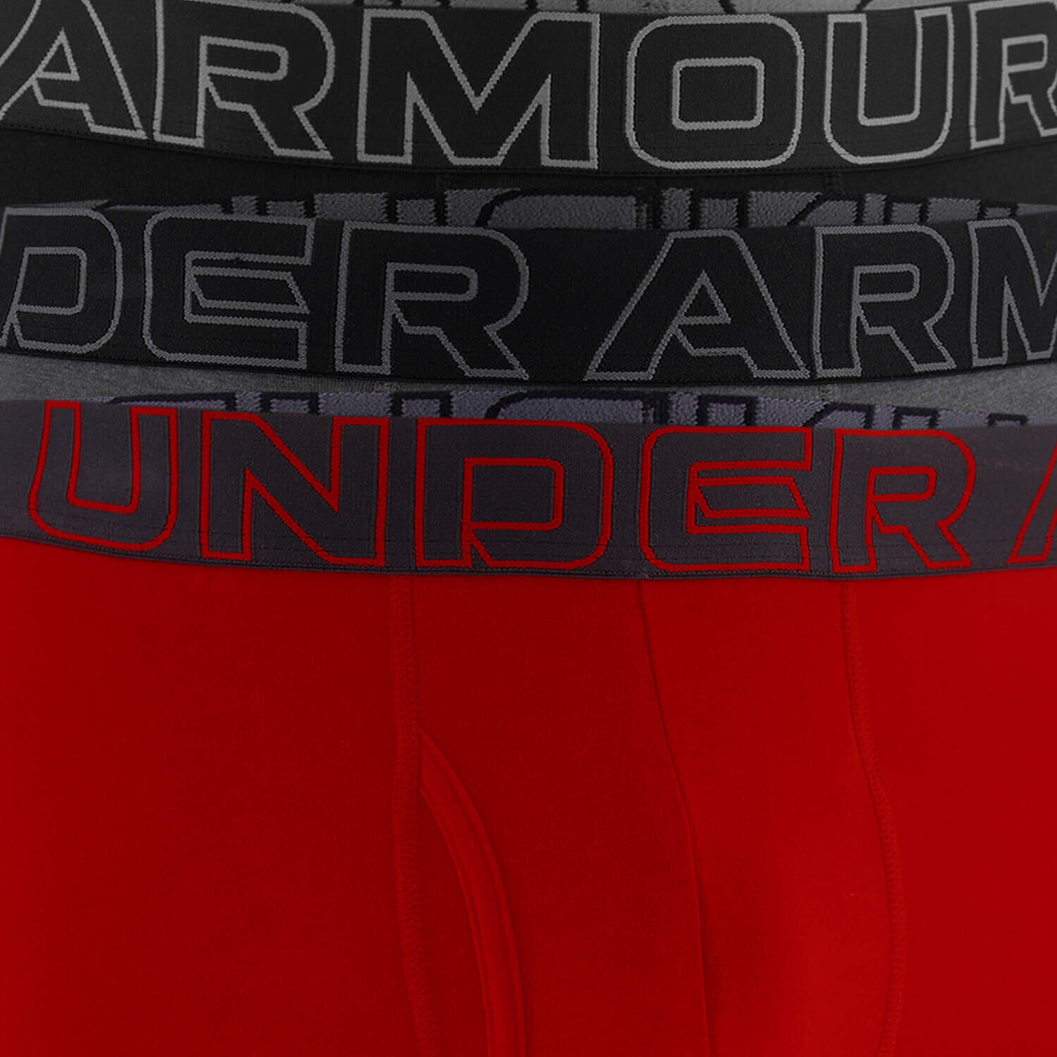 Under Armour Herren Boxershorts COTTON-SOLID 8 cm 3 Pack UUSHJ083 3/5