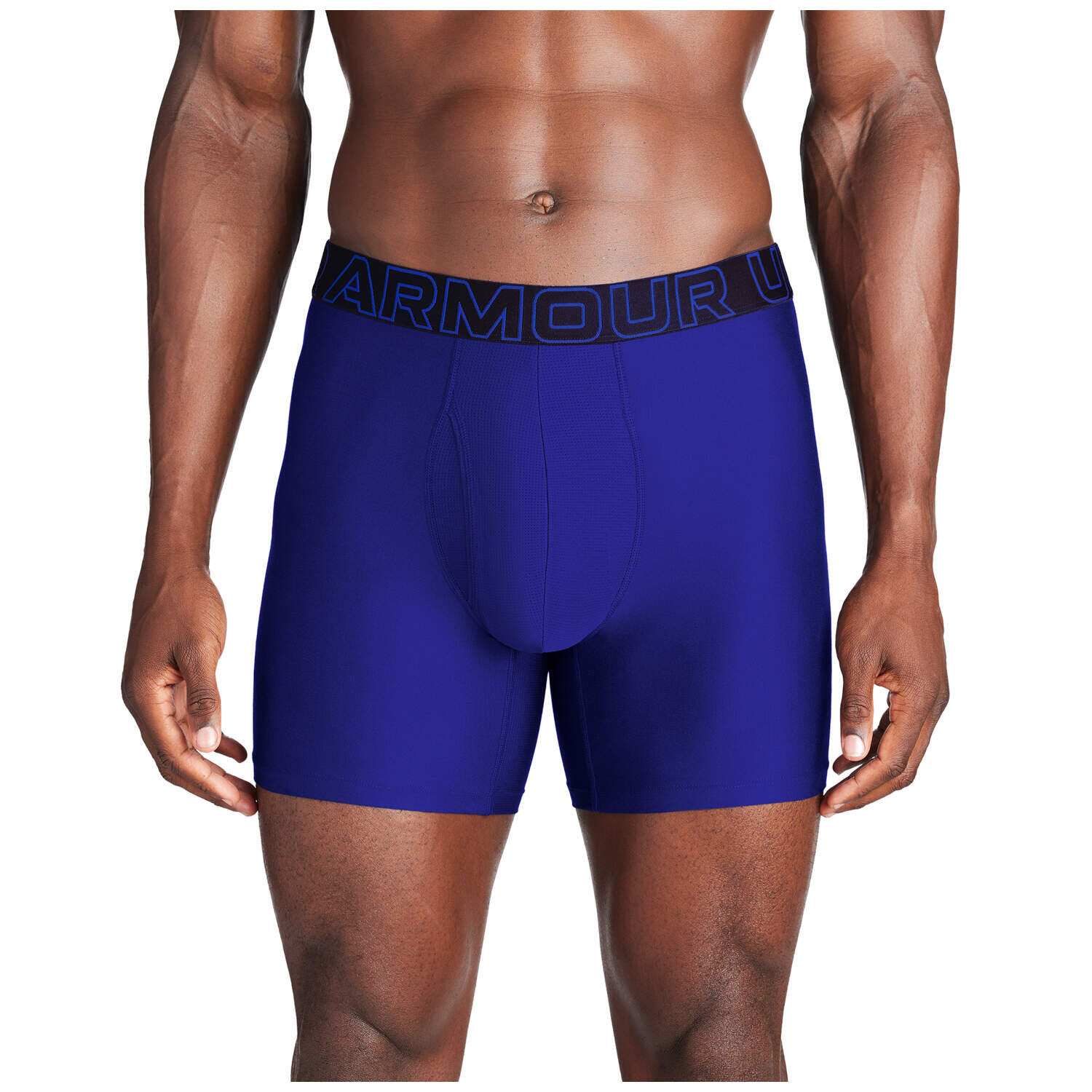 Boxer Uomini Confezione da 3 Aderente alla figura-UA PERFORMANCE TECH - SOLID 6 2/8