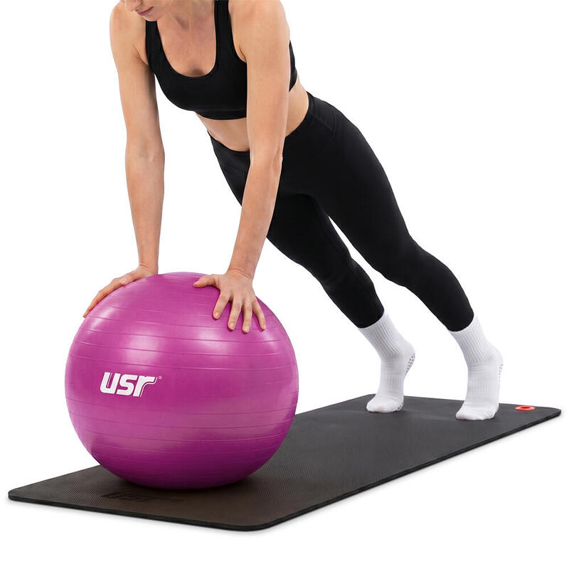 USR 20552BL 20+55 Cm Pilates Topu + Pompası + 3 Lastik