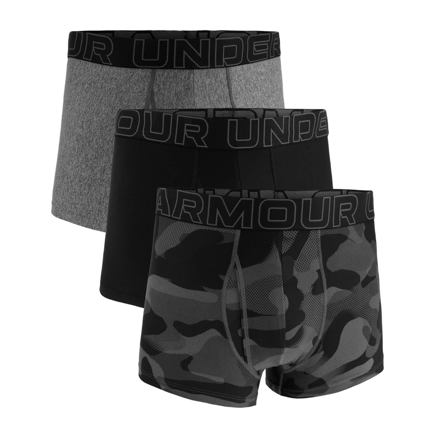UNDER ARMOUR Pánské boxerky 3PACK (1383883 001)