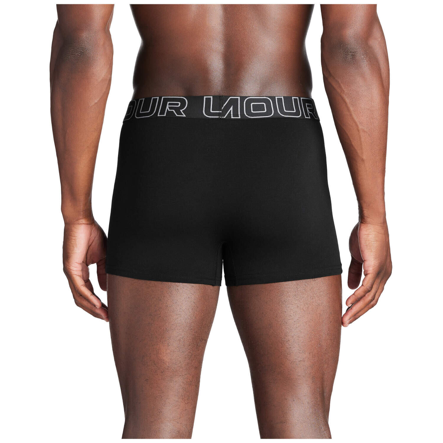Boxer Hommes Paquet de 3 Conforme à la silhouette-UA PERFORMANCE COTTON - SOLID 4/5