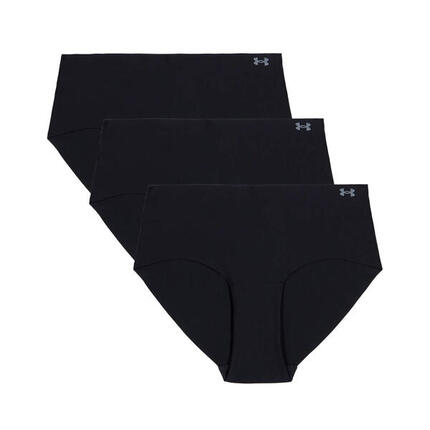 Panty Femmes Paquet de 3 Stretch-UA PURE STRETCH NO SHOW HIPSTER-SOLID 3PK