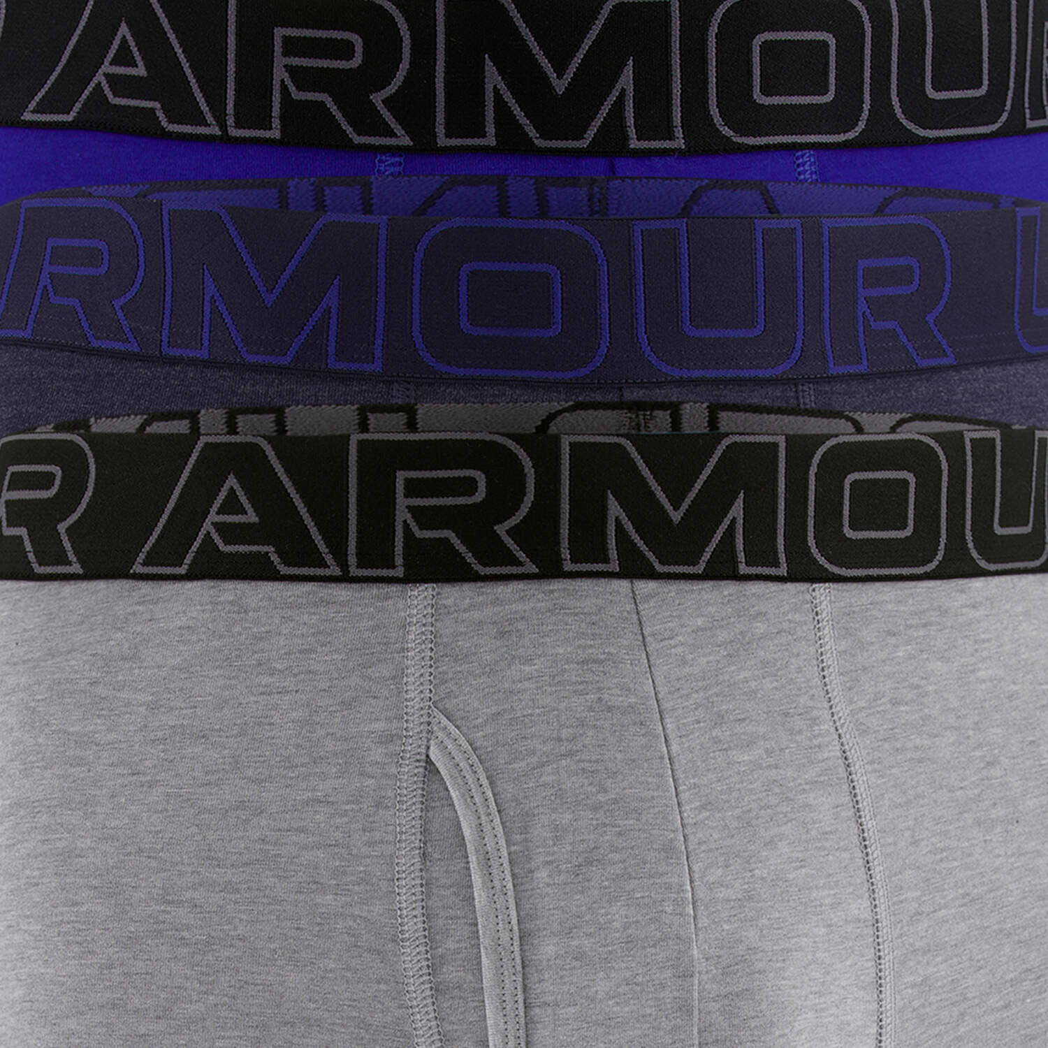 Under Armour Herren Boxershorts COTTON-SOLID 16 cm 3 Pack UUSHJ093 7/9
