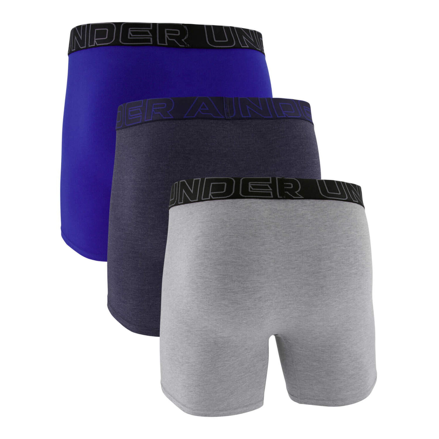 "Performance" Retropants für (3erPack) Herren Marine/Stahl 8/8