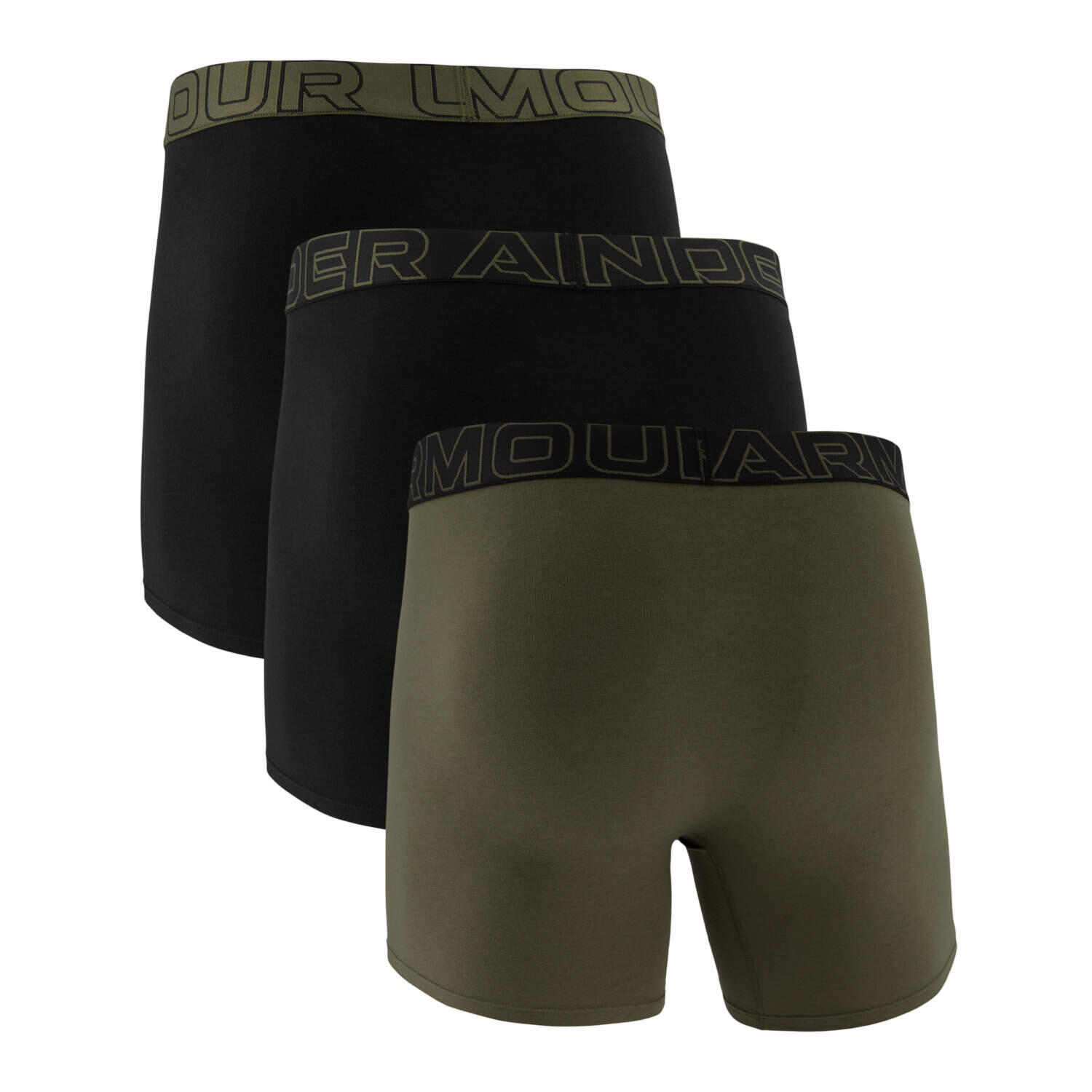 "Performance" Retropants für (3erPack) Herren Schwarz/Grün 8/11
