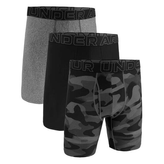 Under Armour Herren Boxershorts TECH-PRINT 23 cm 3 Pack UUSHJ203