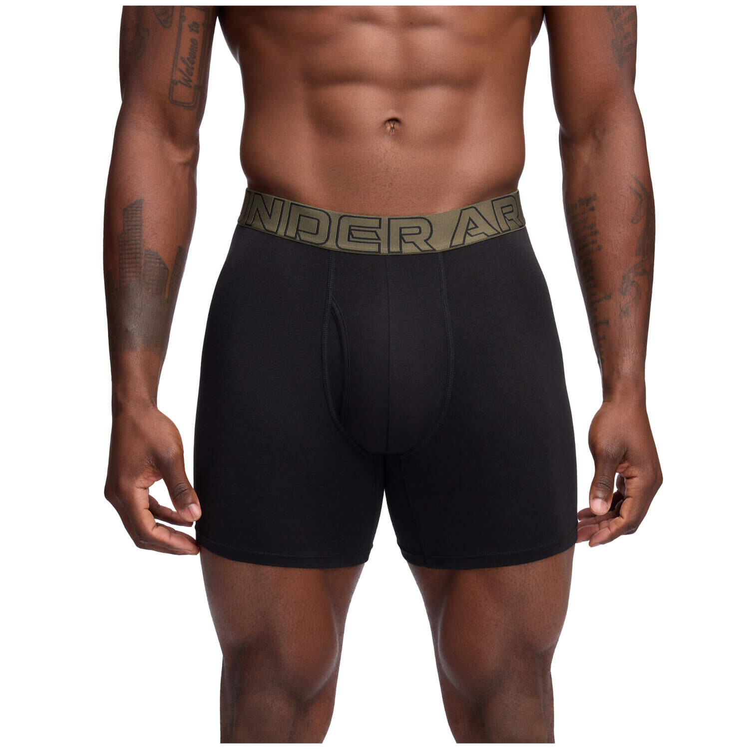 Under Armour Herren Boxershorts COTTON-SOLID 16 cm 3 Pack UUSHJ093 4/5
