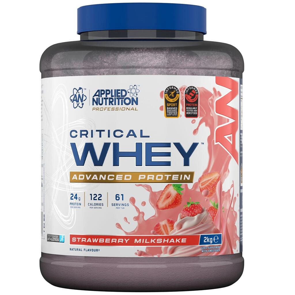 Applied Nutrition Critical Whey Advanced Protein Powder - Strawberry Milkshake