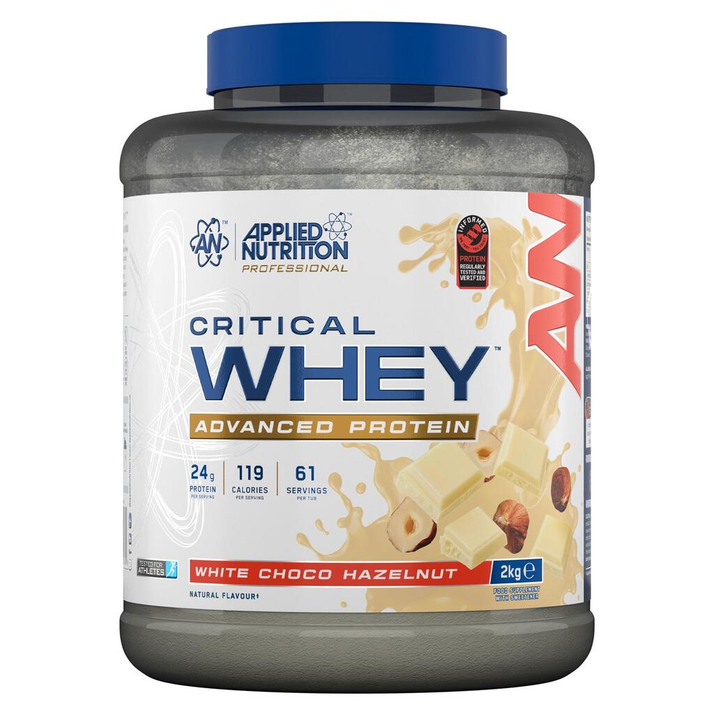 Applied Nutrition Critical Whey Advanced Protein Powder - White Choco Hazelnut