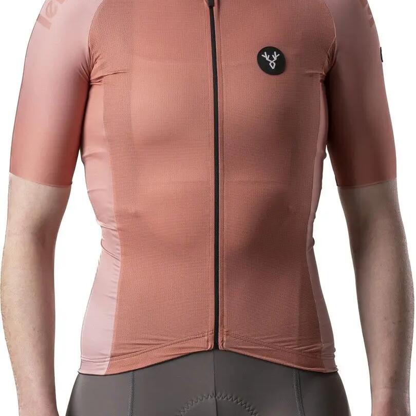 LeBram Glières Women Short Sleeves Jersey Terracotta Pink