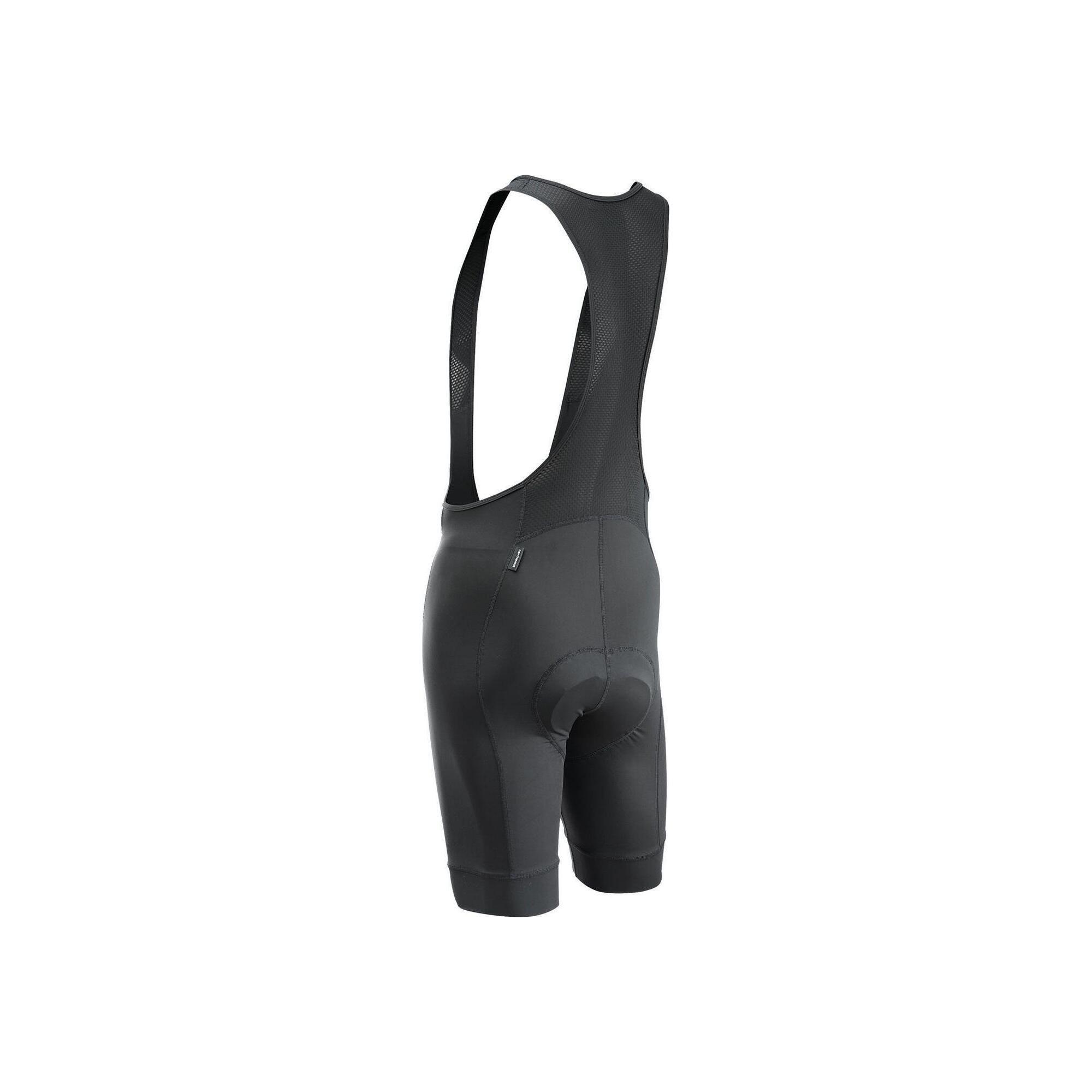 Pantaloni scurti cilism cu bretele - Active GEL Bibshort - Black