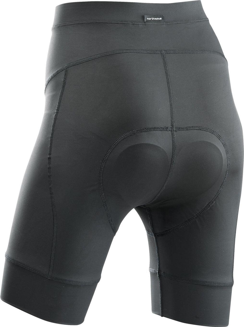 Culote sin tirantes negro para mujer Northwave Active 2/3
