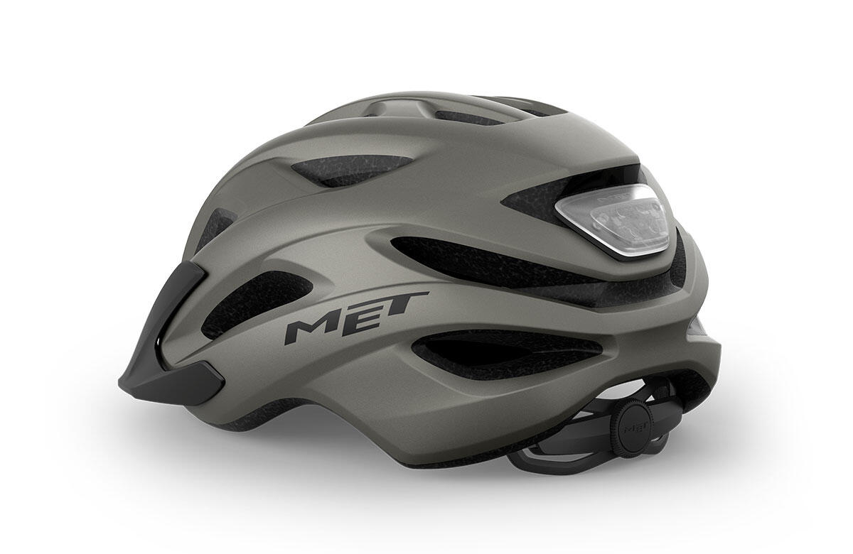 Casco MET Crossover Titanium Matt 3/4