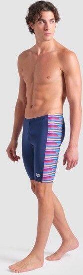 Jammer Arena Racing Stripe Blu/Multicolore Uomo 5/6