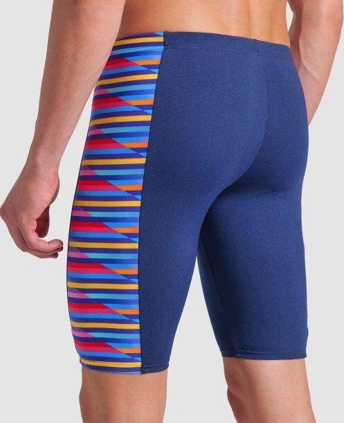 Jammer Arena Racing Stripe Blu/Multicolore Uomo 4/6