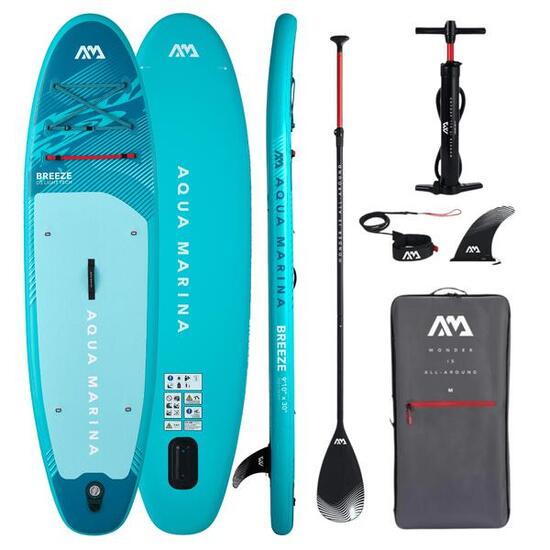 Aqua Marina Breeze 9'10 Stand Up Paddle Board SUP Set – Modello 2026