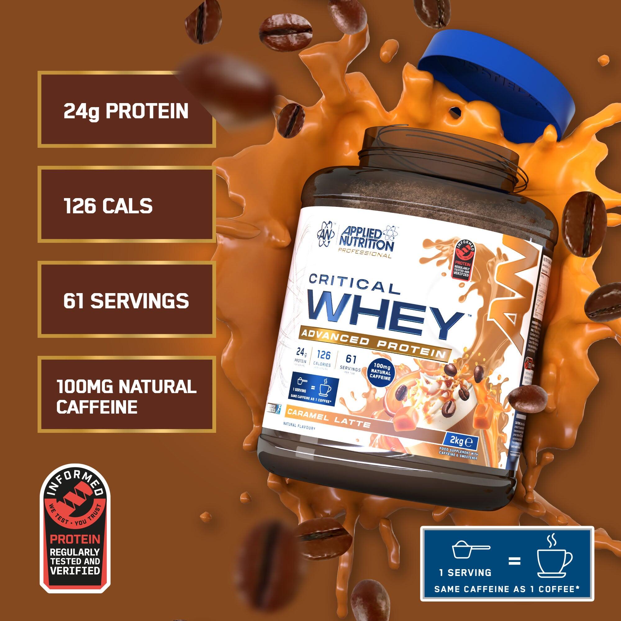 Whey concentrée - Critical Whey - Caramel au Lait 2/7