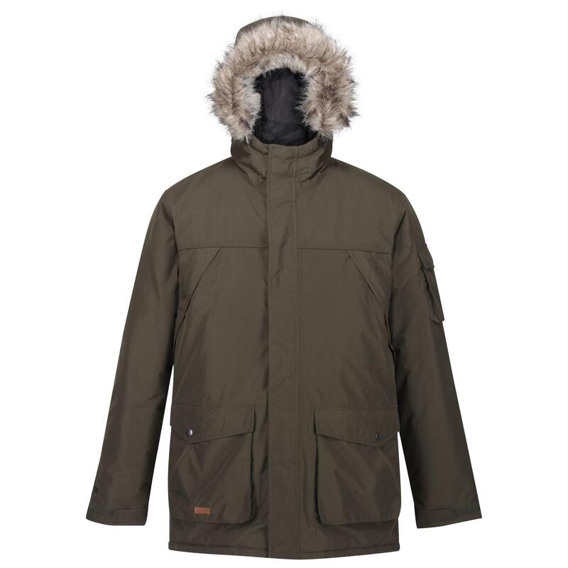 Parka SALINGER Homme (Kaki foncé)