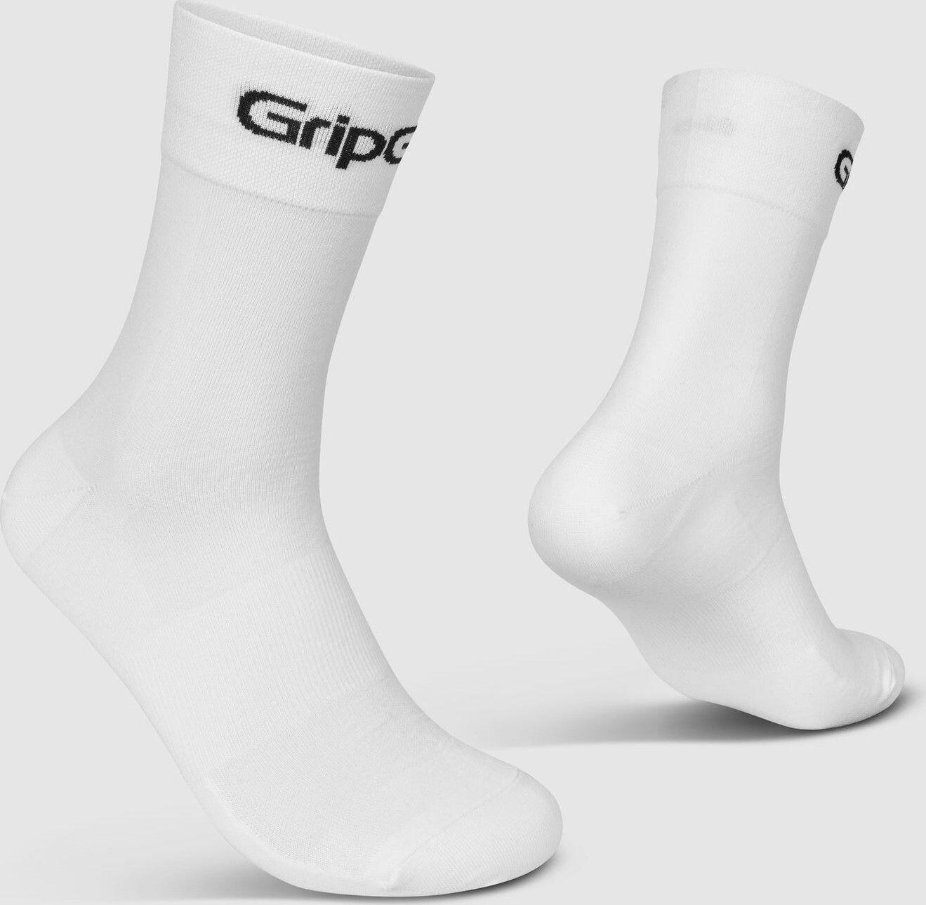 Chaussettes GripGrab Ride Regular Blanc (Pack de 3) 2/6