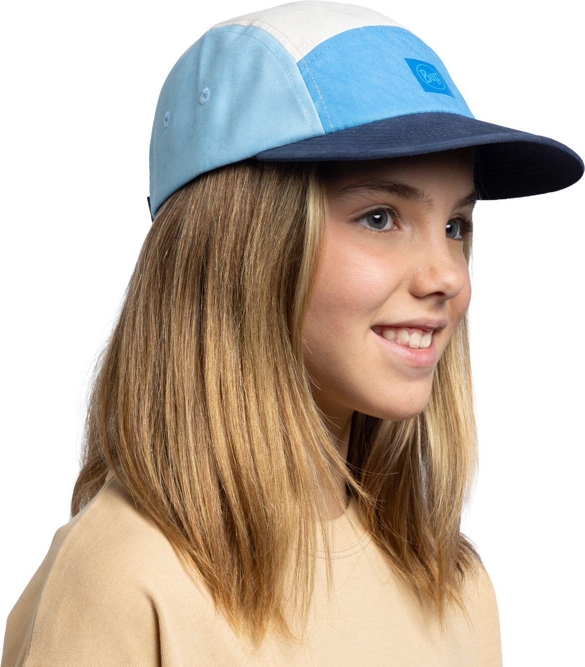 Buff 5-panel Venture-pet, blauw, voor kinderen 4/7