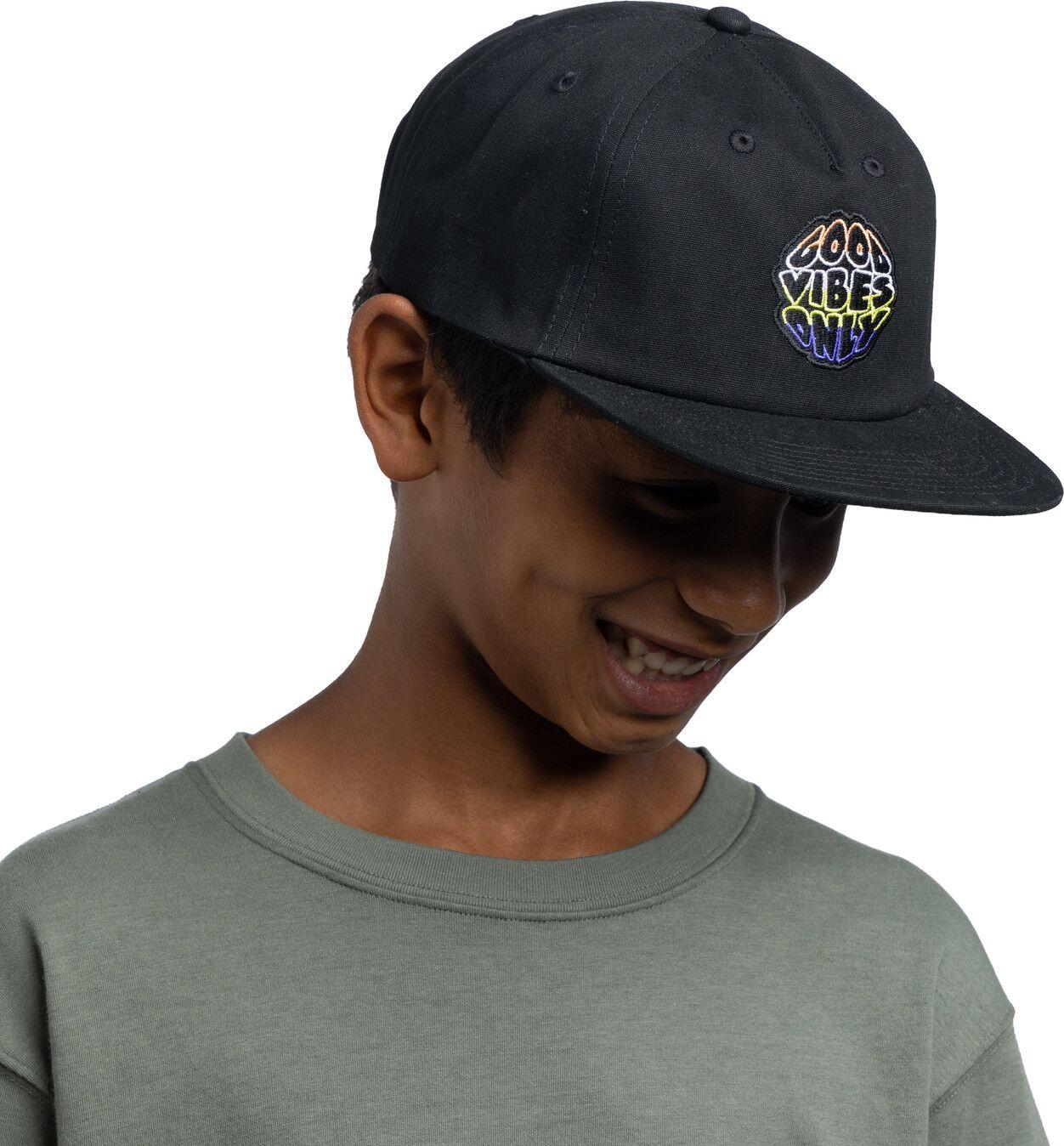 Buff Snapback-pet, zwart, voor kinderen 4/7